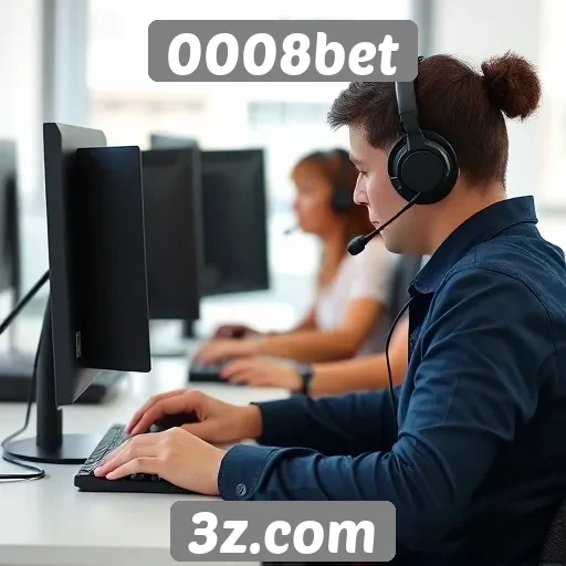 Suporte ao cliente no site 0008bet